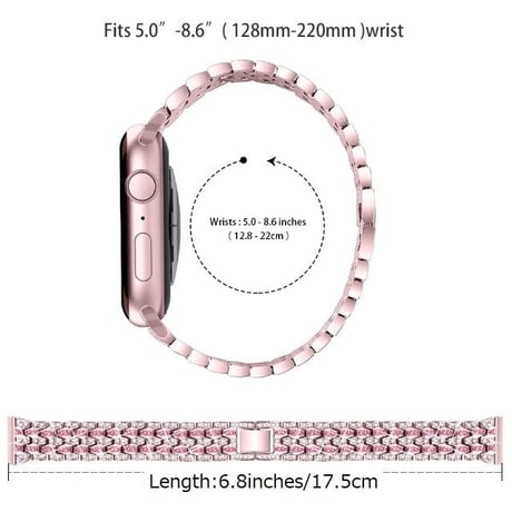 [MO108] ★Apple Watch belt 38mm/41mm/42mm/40mm/44mm/45mm★ アップルウォッチ 替えベルト ラインストーン ハイブリッド ラメ ブレスレット