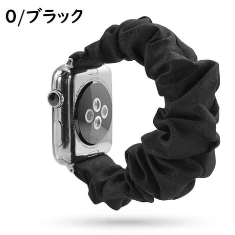 [MO113-2] ★Apple Watch belt 38mm/41mm/42mm/40mm/44mm/45mm★ アップルウォッチ 替えベルト シュシュバンド 無地 グラデーション ファー
