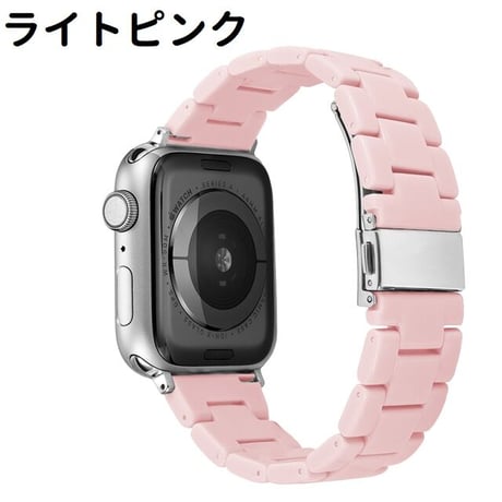 [MO202] ★Apple Watch belt 38mm/41mm/42mm/40mm/44mm/45mm★ アップルウォッチ 替えベルト プラスチック 軽量 キャンディーカラー お揃い
