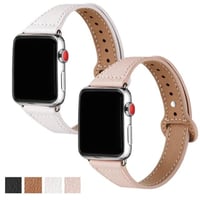 [MO150] ★Apple Watch belt 38mm/42mm/40mm/44mm★ アップルウォッチ 替えベルト シンプル 華奢 レザー 穴止め式 ステッチ 通勤 通学