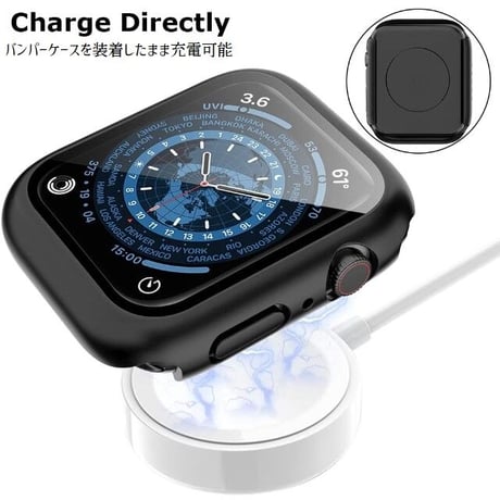 [MO037] ★Apple Watch Bumper Case 41mm/45mm★ アップルウォッチ バンパーケース プロテクター スリム シンプル カラバリ豊富