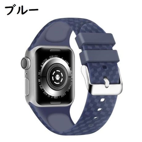 [MO153] ★Apple Watch belt 38mm/42mm/40mm/44mm★ アップルウォッチ 替えベルト シリコン トリックアート風 ダイヤ柄 防水
