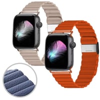 [MO148] ★Apple Watch belt 38mm/42mm/40mm/44mm★ アップルウォッチ 替えベルト デコボコベルト レザー シンプル カジュアル