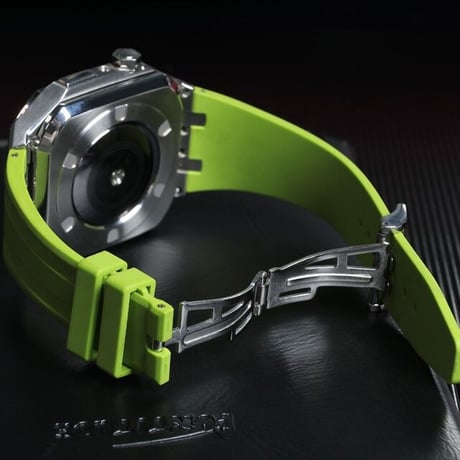 [MO033] ★Apple Watch belt 44mm/45mm★ アップルウォッチ バンパーケース+替えベルト セット シリコン ハイブリッドデザイン カラバリ豊富