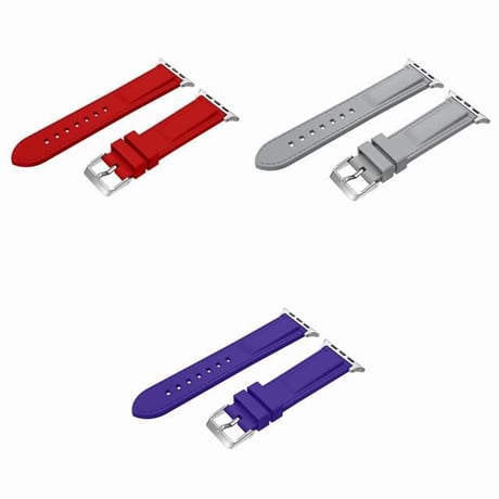 [MO015] ★Apple Watch belt 38mm/41mm/42mm/40mm/44mm/45mm★ アップルウォッチ 替えベルト 高見えシリコン スポーティー カラバリ豊富