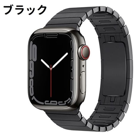 [MO250] ★Apple Watch belt 38mm/40mm/41mm/42mm/44mm/45mm ★ アップルウォッチ 替えベルト ステンレススチール サイズ調節簡単 メタル シンプル