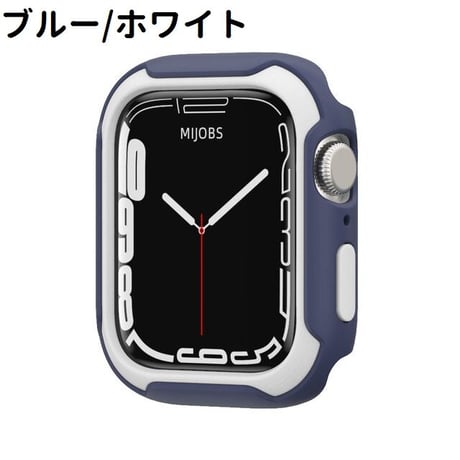 [MO232] ★Apple Watch Bumper case 40mm/41㎜/44mm/45mm ★ アップルウォッチ バンパーケース 二重構造 バイカラー PC TPU スポーティー