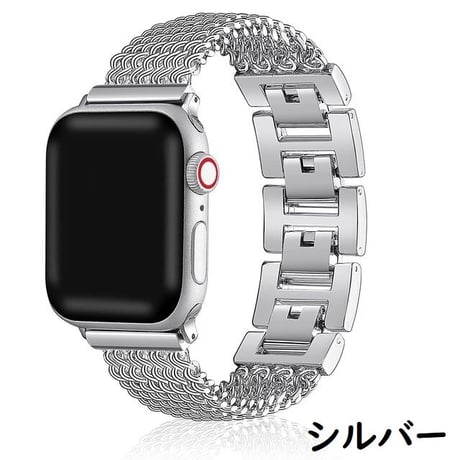 [MO144] ★Apple Watch belt 38mm/41mm/42mm/40mm/44mm/45mm★ アップルウォッチ 替えベルト チェーン メタル ブレスレット 切り替え