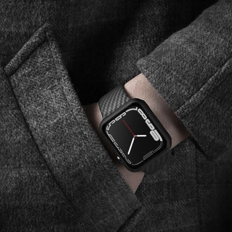 [MO171] ★Apple Watch belt 38mm/41mm/42mm/40mm/44mm/45mm★ アップルウォッチ 替えベルト カーボン繊維 シリコン ストライプ 縞鋼板モチーフ