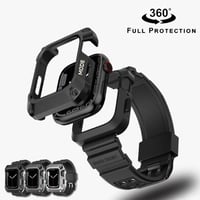 [MO204] ★Apple Watch belt 44mm/45mm★ アップルウォッチ バンパーバンド一体型 TPUベルト ステンレススチールバンパー プロテクター 耐衝撃 スポーティー