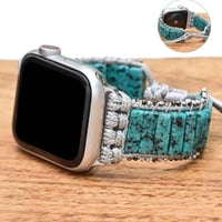[MO211] ★Apple Watch belt 38mm/41mm/42mm/40mm/44mm/45mm ★ アップルウォッチ 替えベルト 民族調 エスニック ストーン風 ニュアンスカラー