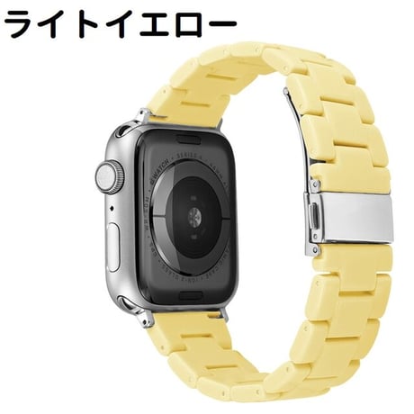 [MO202] ★Apple Watch belt 38mm/41mm/42mm/40mm/44mm/45mm★ アップルウォッチ 替えベルト プラスチック 軽量 キャンディーカラー お揃い