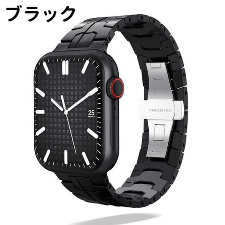 [MO024] ★Apple Watch belt 38mm/41mm/42mm/40mm/44mm/45mm★ アップルウォッチ 替えベルト ステンレス メタリック 高級感