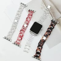 [MO244] ★Apple Watch belt 38mm/40mm/41mm/42mm/44mm/45mm ★ アップルウォッチ 替えベルト チェーン 大理石風 ストーン風 ニュアンスカラー