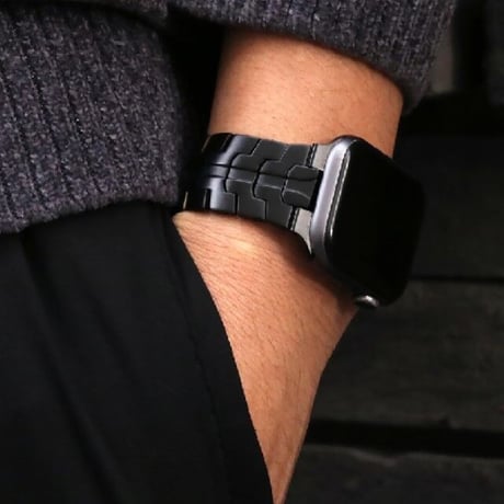 [MO024] ★Apple Watch belt 38mm/41mm/42mm/40mm/44mm/45mm★ アップルウォッチ 替えベルト ステンレス メタリック 高級感
