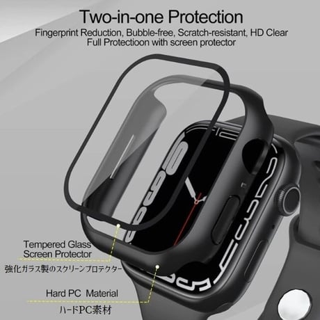 [MO037] ★Apple Watch Bumper Case 41mm/45mm★ アップルウォッチ バンパーケース プロテクター スリム シンプル カラバリ豊富