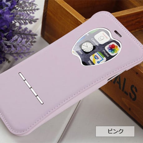 【AO002】★ iPhone 6 / 6Plus / 6s / 6sPlus ★ 手帳型ケース ( ブラック ゴールド ブルー グレー ピンク ) アップル おしゃれ キレイ 大人 シンプル