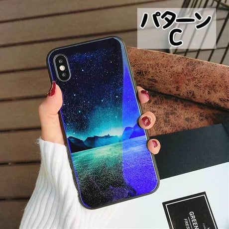 [MD393] ★ iPhone 6 / 6s / 6Plus / 6sPlus / 7 / 7Plus / 8 / 8Plus / X ★ シェルカバー ケース  アート 月 空 アニマル