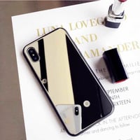 [MD428] ★ iPhone 6 / 6s / 6Plus / 6sPlus / 7 / 7Plus / 8 / 8Plus ★ シェルカバー ケース ミラー 便利 エチケット クール