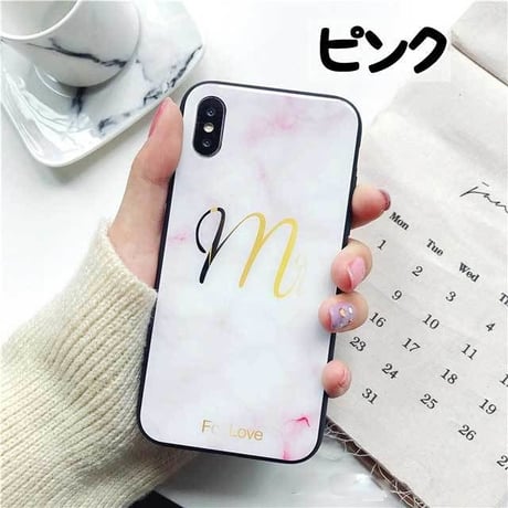 [MD402] ★ iPhone 6 / 6s / 6Plus / 6sPlus / 7 / 7Plus / 8 / 8Plus / X ★ シェルカバー ケース 大理石 ゴールド 上品