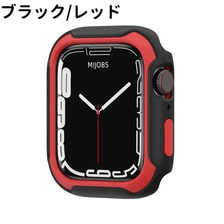 [MO232] ★Apple Watch Bumper case 40mm/41㎜/44mm/45mm ★ アップルウォッチ バンパーケース 二重構造 バイカラー PC TPU スポーティー