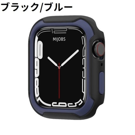 [MO232] ★Apple Watch Bumper case 40mm/41㎜/44mm/45mm ★ アップルウォッチ バンパーケース 二重構造 バイカラー PC TPU スポーティー