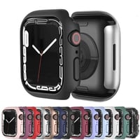 [MO037] ★Apple Watch Bumper Case 41mm/45mm★ アップルウォッチ バンパーケース プロテクター スリム シンプル カラバリ豊富