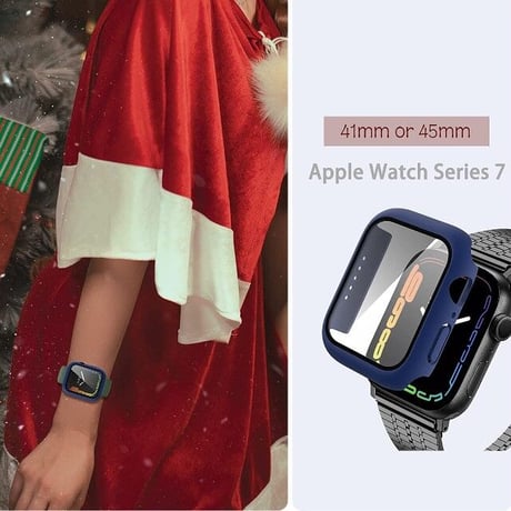 [MO037] ★Apple Watch Bumper Case 41mm/45mm★ アップルウォッチ バンパーケース プロテクター スリム シンプル カラバリ豊富
