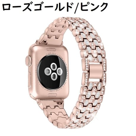 [MO108] ★Apple Watch belt 38mm/41mm/42mm/40mm/44mm/45mm★ アップルウォッチ 替えベルト ラインストーン ハイブリッド ラメ ブレスレット