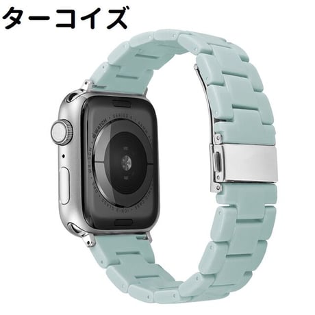 [MO202] ★Apple Watch belt 38mm/41mm/42mm/40mm/44mm/45mm★ アップルウォッチ 替えベルト プラスチック 軽量 キャンディーカラー お揃い
