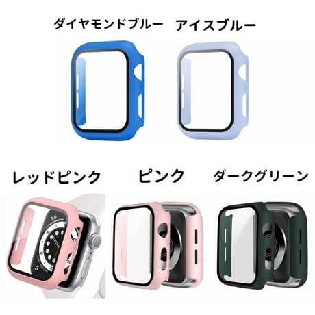 [MO037] ★Apple Watch Bumper Case 41mm/45mm★ アップルウォッチ バンパーケース プロテクター スリム シンプル カラバリ豊富