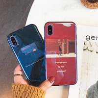 [MD405] ★ iPhone 6 / 6s / 6Plus / 6sPlus / 7 / 7Plus / 8 / 9Plus / X ★ シェルカバー ケース 写真 ブルーレイ お洒落