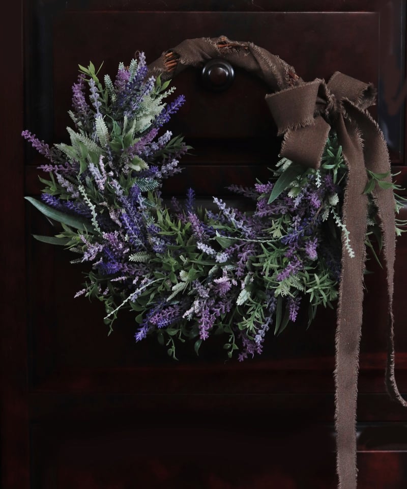 ラベンダーのリース | bloomish