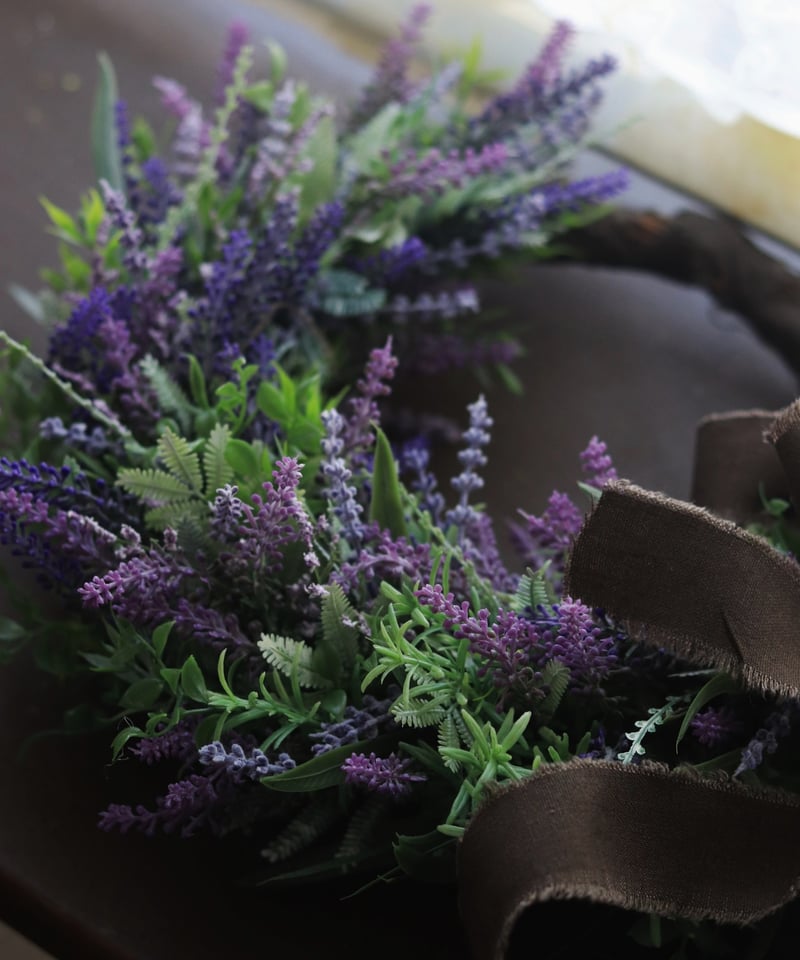 ラベンダーのリース | bloomish