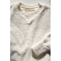 ORGANIC COTTON FUR LONG SLEEVE SWEATSHIRT