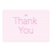 MESSAGE CARD - Thank You