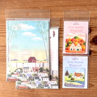 文具雑貨セット［Mini Leaf & Arty Mighty Magnet］