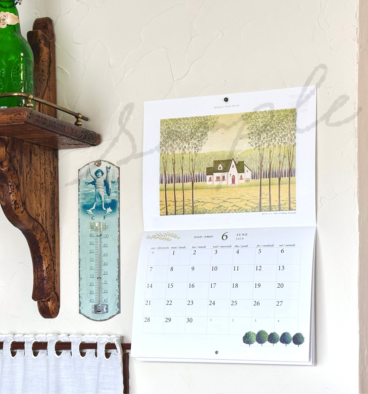 【美品】JOVS Slimax JE2 スリマックス マイクロカレント 2026 Mikako's Small World Calendar | Mikako's W