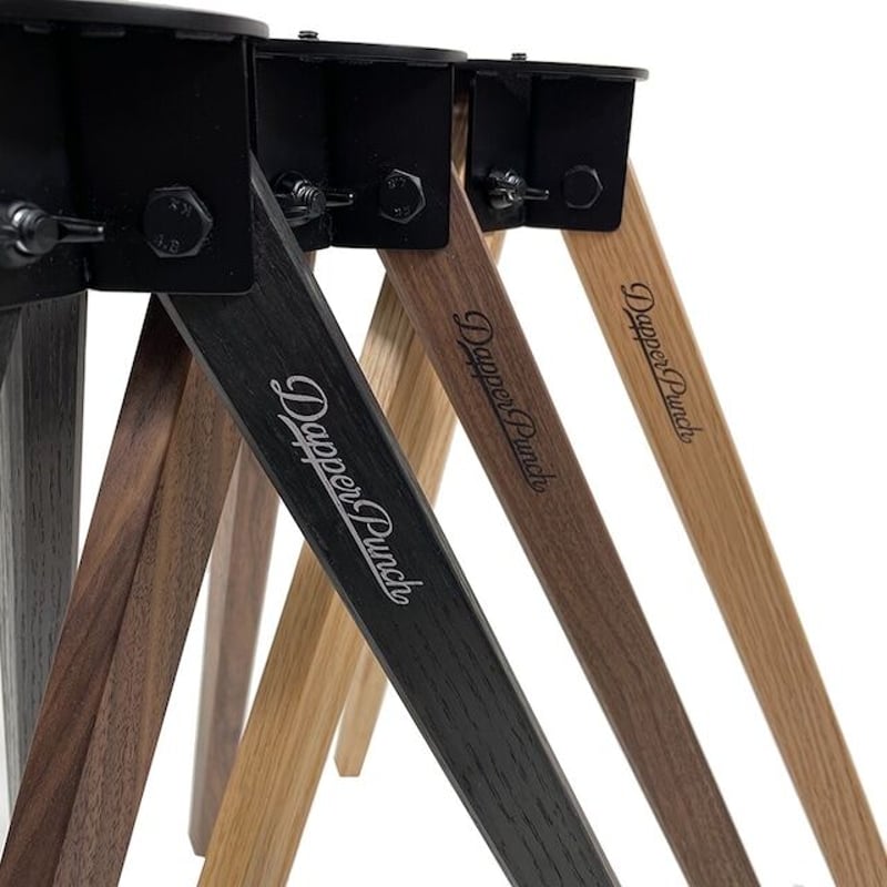 Dapper punch 三脚　OAK dapper punch 木製三脚H485 オーク