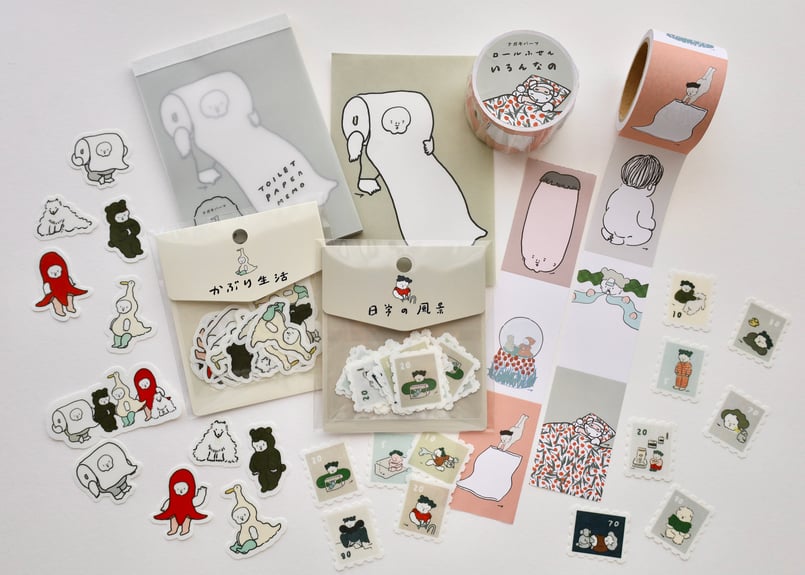 ロールふせん「いろんなの」 | nagakiperm ONLINE STORE