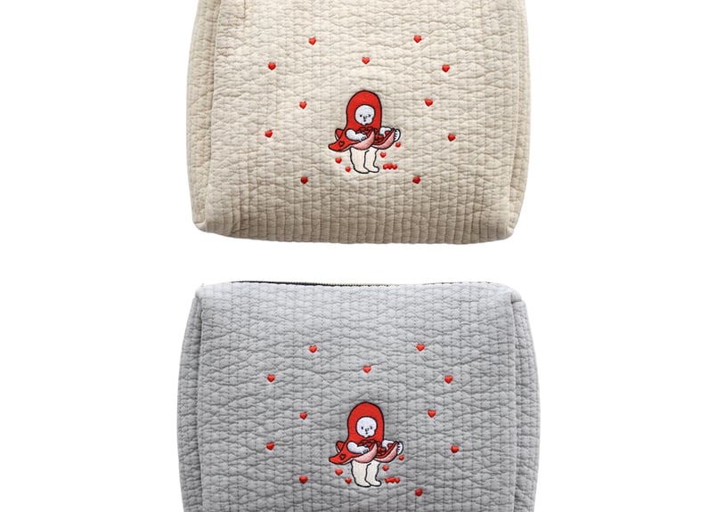 ヌビポーチ「愛を集めるたこさんウインナー」 | nagakiperm ONLINE STORE