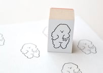 はんこ「ギャルピする犬（大）」