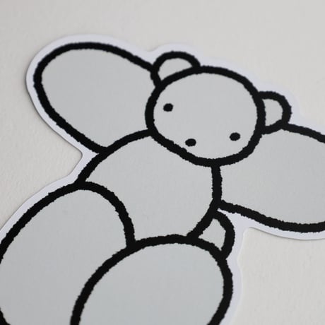 ダイカットカード「T字のムクミ」