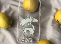 〈受注生産〉TPU素材スマホケース／みつあみの仲