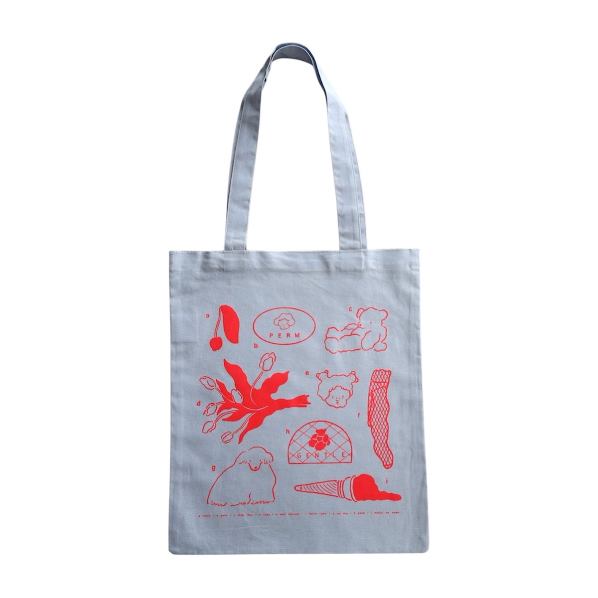 薄手トート「マイラヴァーズ」 | nagakiperm ONLINE STORE