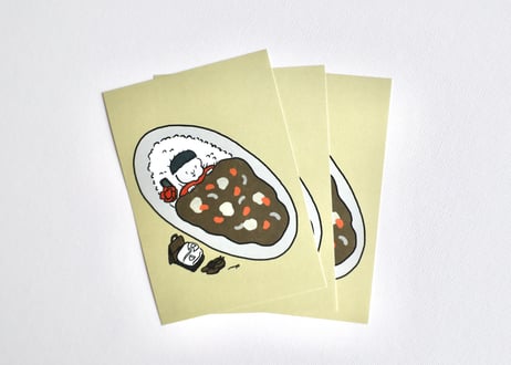 メモセット「カレー有給休暇」