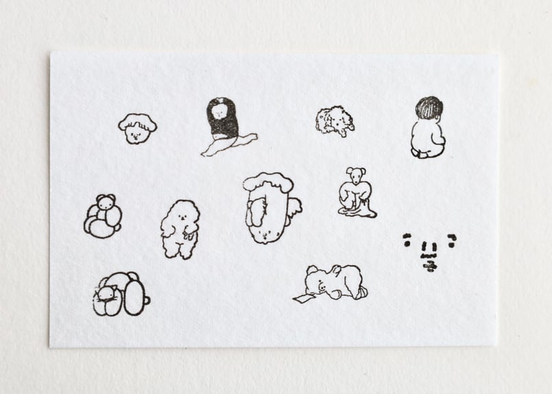 はんこ「ナガキパーマ顔面2024」 | nagakiperm ONLINE STORE