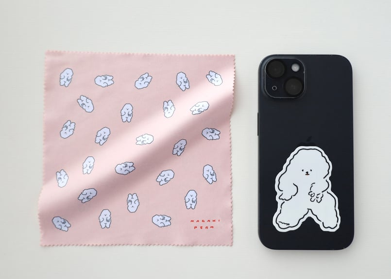 マルチクリーナークロス「ギャルピする犬」 | nagakiperm ONLINE STORE