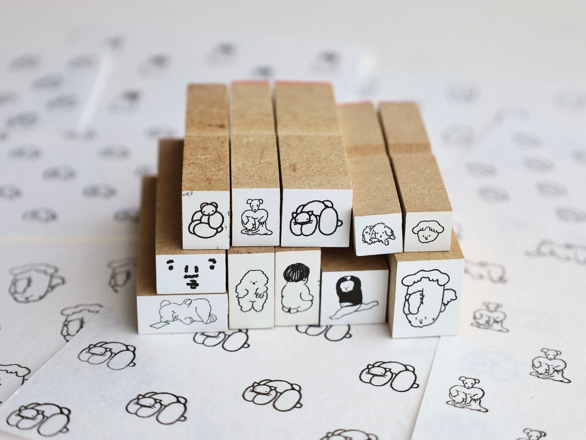 はんこ「ナガキパーマ顔面2024」 | nagakiperm ONLINE STORE