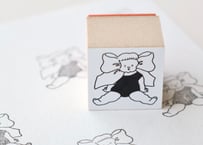 はんこ「開脚する女」